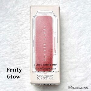 Fenty Beauty Gloss Bomb Dip Clip-On Lip Luminizer in Fenty Glow New